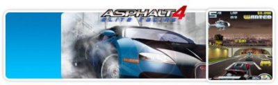 بازی Asphalt 4 Elite Racing برای موبایل